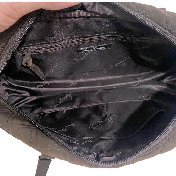 VERA BRADLEY Solid Brown Qulited Shoulder Bag - Picture 8 of 8